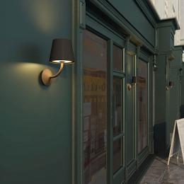 Уличный настенный светодиодный светильник Odeon Light Elin  - 3